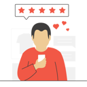 پیش‌نمایش فایل good-shopping-review-8044693 از پک تجارت الکترونیک و فروشگاه آنلاین