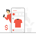 پیش‌نمایش فایل man-doing-online-shopping-8044679 از پک تجارت الکترونیک و فروشگاه آنلاین