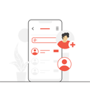 پیش‌نمایش فایل add-friend-on-social-media-8044705 از پک کار از خانه