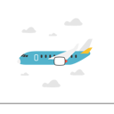 پیش‌نمایش فایل airplane-8044837 از پک حمل و نقل