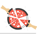 پیش‌نمایش فایل pizza-sharing-8044825 از پک غذا و نوشیدنی