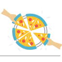 پیش‌نمایش فایل pizza-sharing-8044814 از پک غذا و نوشیدنی