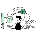 پیش‌نمایش فایل basketball-player-hit-basketball-10929039 از پک ورزش