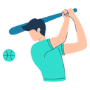 پیش‌نمایش فایل baseball-11020922 از پک ورزش