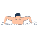 پیش‌نمایش فایل man-is-doing-swimming-laps-11020998 از پک تمرین و ورزش