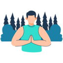 پیش‌نمایش فایل boy-is-doing-meditation-in-forest-11021041 از پک طبیعت و بوم‌شناسی