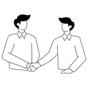 پیش‌نمایش فایل business-partners-are-finalizing-deal-11078876 از پک فعالیت اجتماعی