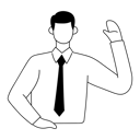 پیش‌نمایش فایل employee-is-waving-hand-11078875 از پک فعالیت اجتماعی