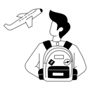 پیش‌نمایش فایل boy-is-watching-flight-in-sky-11078904 از پک سفر