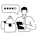 پیش‌نمایش فایل customer-gives-feedback-to-business-product-11078931 از پک فروش اینترنتی