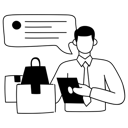 پیش‌نمایش فایل customer-gives-product-review-11078932 از پک فروش اینترنتی