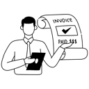 پیش‌نمایش فایل customer-pays-online-invoice-11078933 از پک فروش اینترنتی