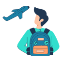 پیش‌نمایش فایل boy-is-watching-flight-in-sky-11078999 از پک سفر