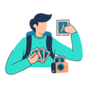 پیش‌نمایش فایل man-is-clicking-photos-on-camp-11079006 از پک سفر