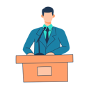 پیش‌نمایش فایل businessman-is-giving-speech-on-podium-11079031 از پک فعالیت اجتماعی
