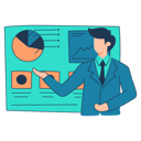 پیش‌نمایش فایل employee-is-presenting-on-board-11079026 از پک فعالیت اجتماعی