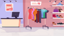 پیش‌نمایش فایل clothing-shop-interior-5383850 از پک صفحه فرود