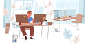 پیش‌نمایش فایل male-programmers-working-on-computer-5405249 از پک متفرقه