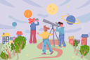 پیش‌نمایش فایل kids-playing-astronauts-at-cityscape-background-5512358 از پک فعالیت کودکان