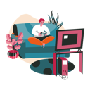 پیش‌نمایش فایل man-playing-video-games-on-console-while-sitting-on-sofa-5558285 از پک آخر هفته