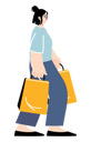 پیش‌نمایش فایل woman-walking-with-shopping-bag-5596279 از پک فروش اینترنتی