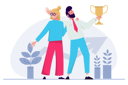 پیش‌نمایش فایل business-team-celebrating-success-trophy-5984627 از پک فعالیت افراد