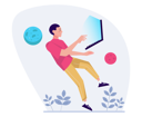 پیش‌نمایش فایل man-using-ar-application-on-laptop-5984635 از پک فعالیت افراد