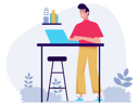 پیش‌نمایش فایل man-works-on-a-laptop-according-to-a-free-schedule-at-home-5984613 از پک فعالیت افراد