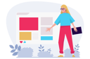 پیش‌نمایش فایل woman-develops-plans-for-the-implementation-of-social-ideas-5984641 از پک فعالیت افراد