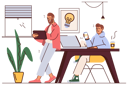 پیش‌نمایش فایل business-people-work-in-the-office-5983957 از پک فعالیت افراد