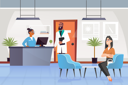 پیش‌نمایش فایل hospital-reception-counter-7154289 از پک دکوراسیون و طراحی داخلی
