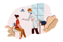 پیش‌نمایش فایل female-doctor-taking-blood-sample-of-patient-7154385 از پک فعالیت افراد