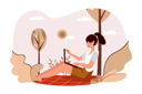 پیش‌نمایش فایل freelance-girl-working-from-park-7154388 از پک فعالیت افراد