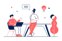 پیش‌نمایش فایل business-team-discussing-together-7154257 از پک فعالیت‌های تجاری