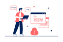 پیش‌نمایش فایل male-developer-working-on-website-7154243 از پک فعالیت‌های تجاری