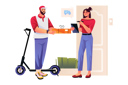 پیش‌نمایش فایل man-deliver-package-to-girl-8369078 از پک سبک زندگی