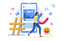 پیش‌نمایش فایل girl-attracting-customer-8369091 از پک فعالیت افراد