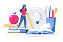 پیش‌نمایش فایل girl-writing-in-book-8369101 از پک فعالیت افراد
