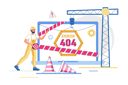 پیش‌نمایش فایل man-getting-404-error-8369110 از پک فعالیت افراد