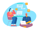 پیش‌نمایش فایل development-team-doing-programming-work-8368954 از پک سبک زندگی