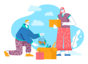 پیش‌نمایش فایل man-packing-goods-in-box-8368955 از پک سبک زندگی