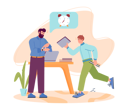 پیش‌نمایش فایل boy-running-and-getting-late-to-submit-report-file-8368985 از پک حرفه