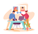 پیش‌نمایش فایل online-business-meeting-8368983 از پک حرفه