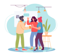 پیش‌نمایش فایل team-getting-idea-8368982 از پک حرفه