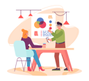 پیش‌نمایش فایل young-girl-and-man-doing-designing-work-8368984 از پک حرفه