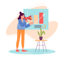 پیش‌نمایش فایل young-girl-doing-marketing-analysis-8368975 از پک حرفه