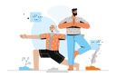 پیش‌نمایش فایل young-man-and-woman-doing-morning-workout-8369023 از پک متفرقه