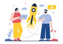 پیش‌نمایش فایل business-people-working-on-business-startup-8368902 از پک متفرقه