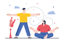 پیش‌نمایش فایل couple-doing-morning-workout-8368920 از پک متفرقه