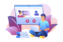 پیش‌نمایش فایل online-learning-8566836 از پک دنیای دیجیتال